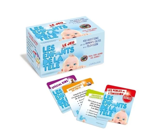 Coffret apéros enfants de la TV