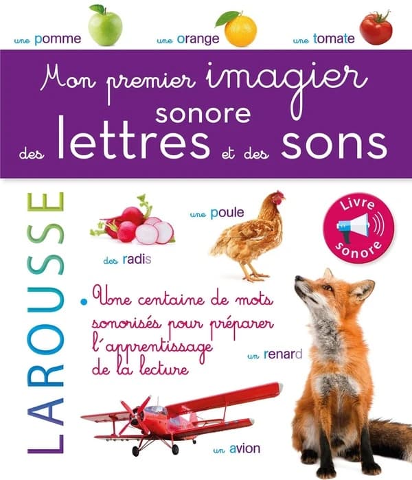 Mon imagier sonore des premiers sons