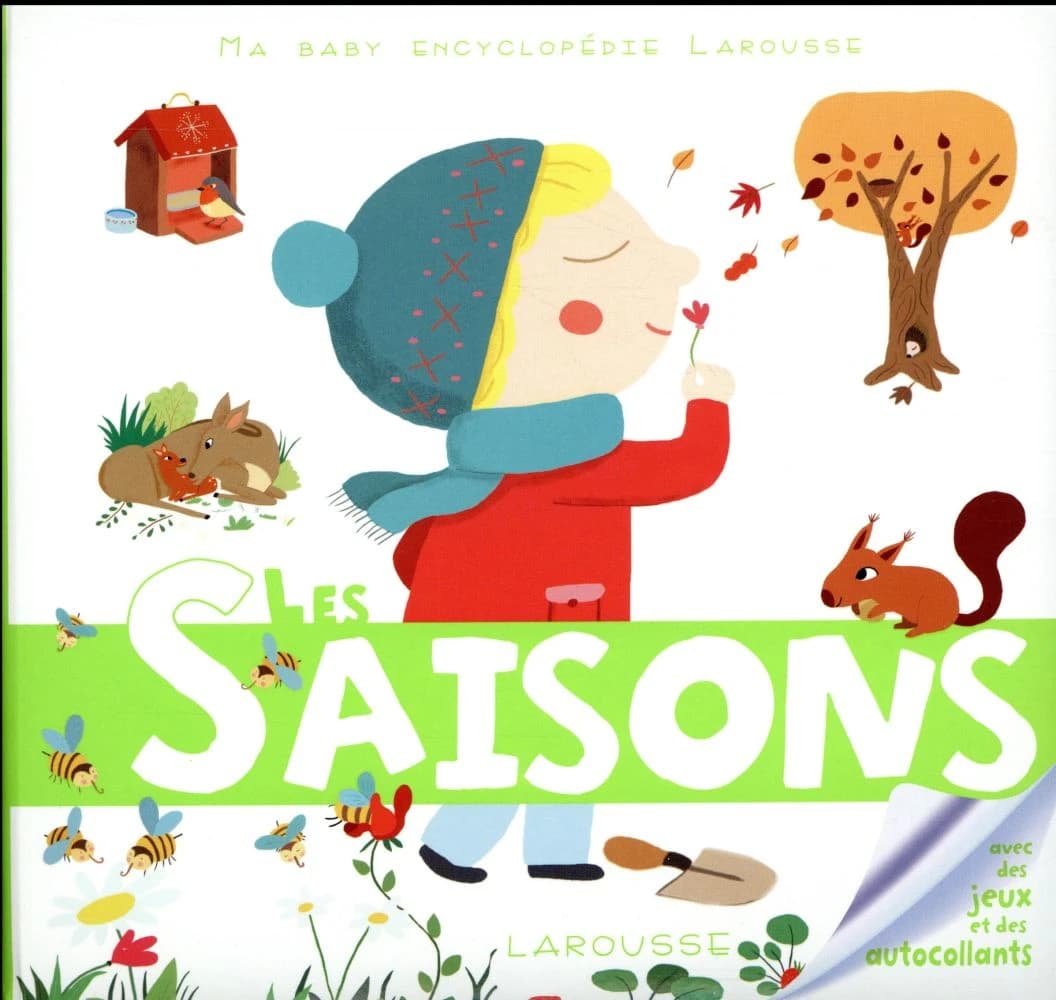 Les saisons ([Nouvelle éd.]) texte, Sylvie Baussier ; illustrations, Magali Clavelet