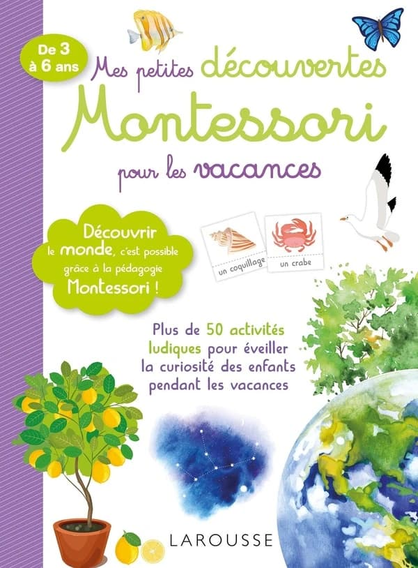 Mes petites découvertes Montessori : pour les vacances