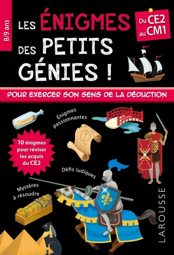 Les énigmes des petits génies ! : du CE2 au CM1