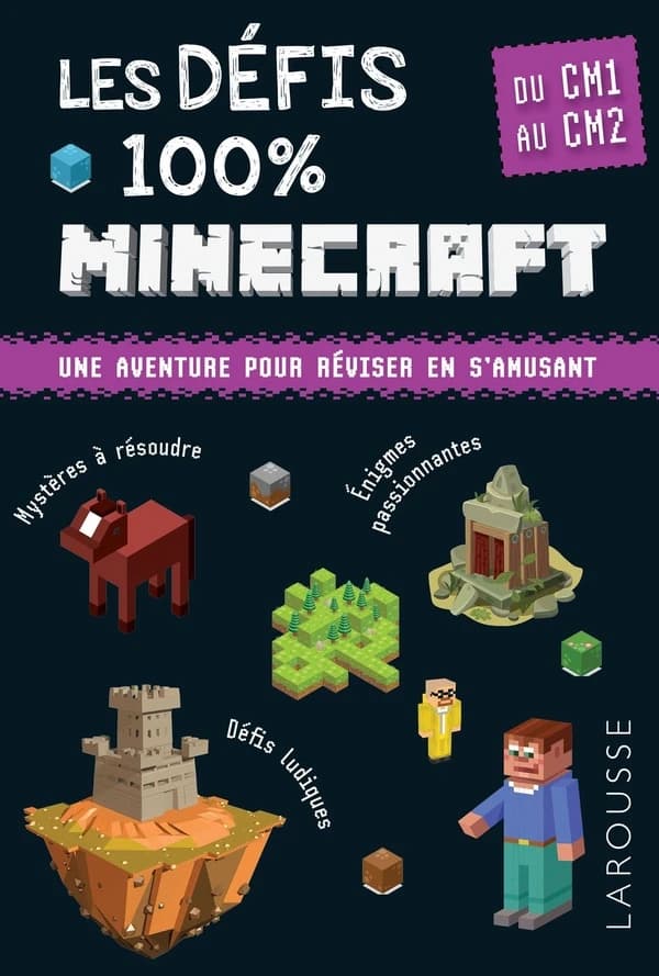 Les défis 100% ; Minecraft ; CM1-CM2