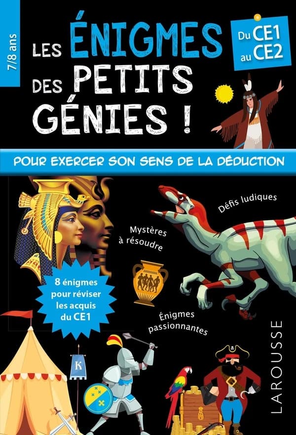 Les énigmes des petits génies ! : du CE1 au CE2