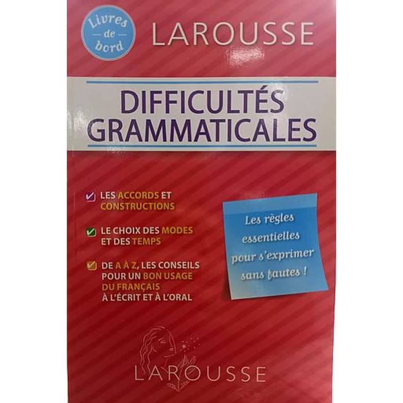 Difficultés grammaticales
