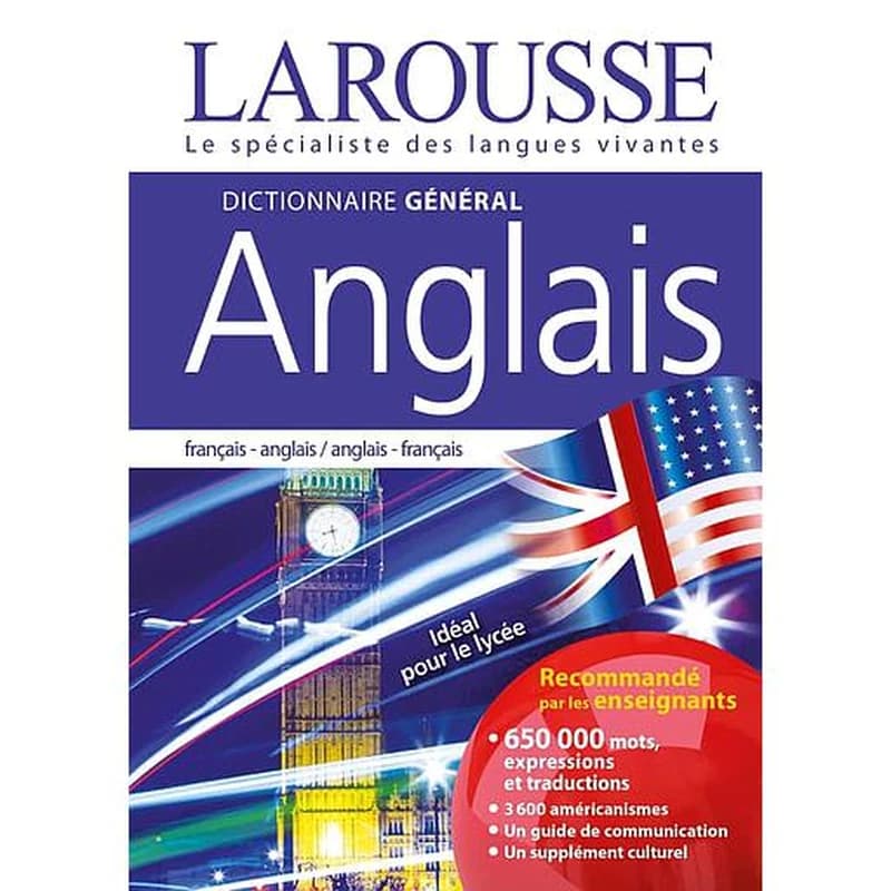 Anglais : dictionnaire français-anglais, anglais-français : English dictionary : French-English, English-French