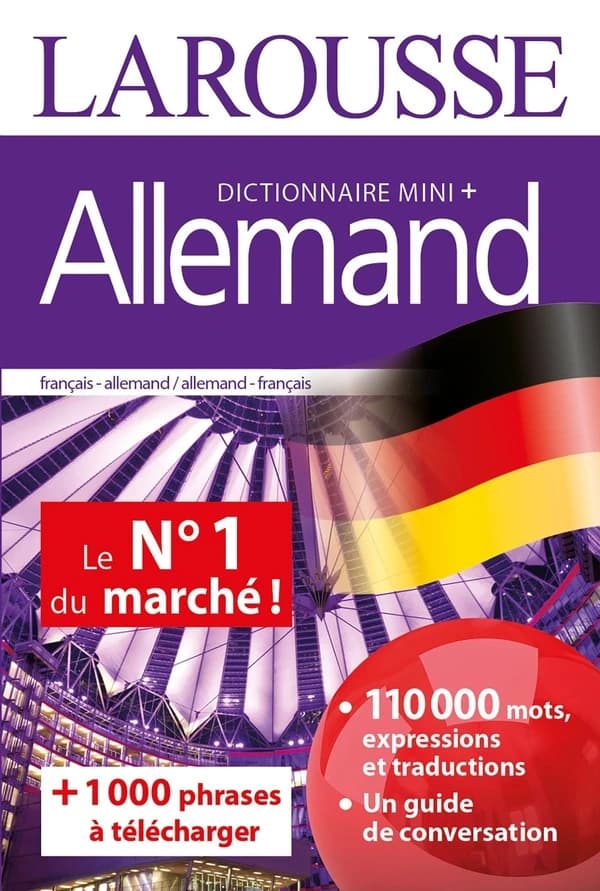 Allemand mini dictionnaire : français-allemand, allemand-français : Deutsch Miniwörterbuch : Französisch-Deutsch, Deutsch-Französisch