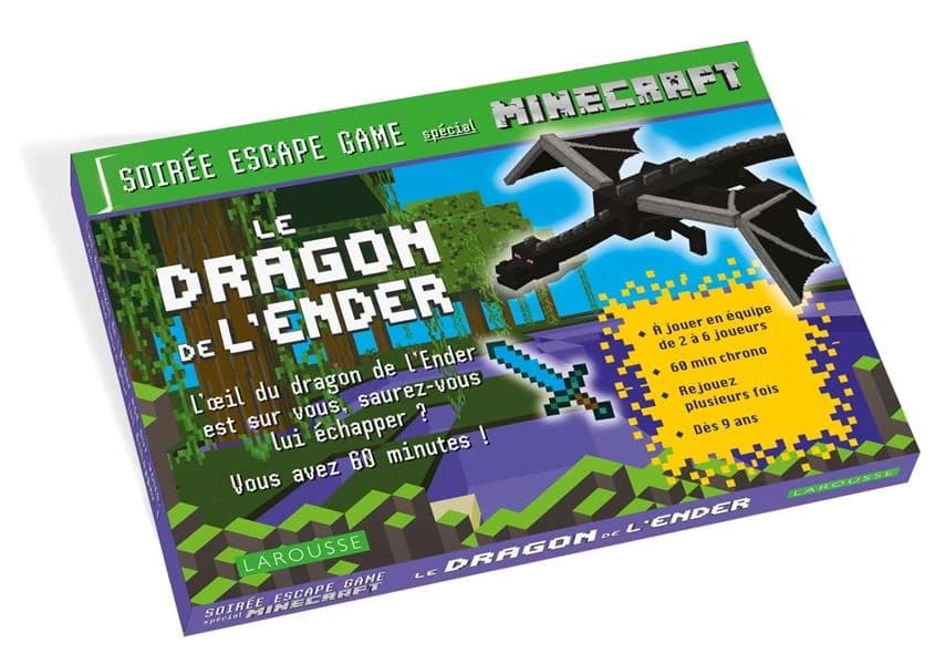 Soirée escape game spécial Minecraft ; le dragon de l'Ender