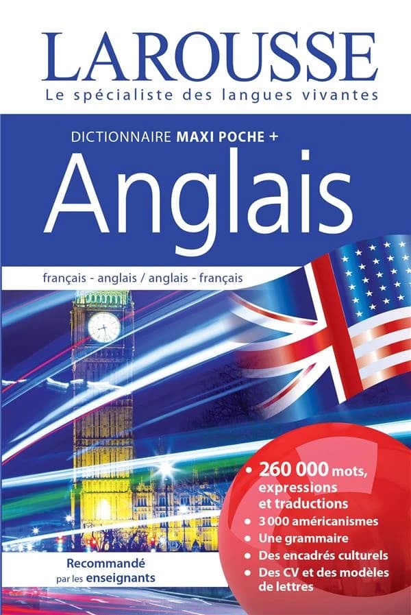 Anglais : dictionnaire français-anglais, anglais-français : French dictionary : French-English, English-French