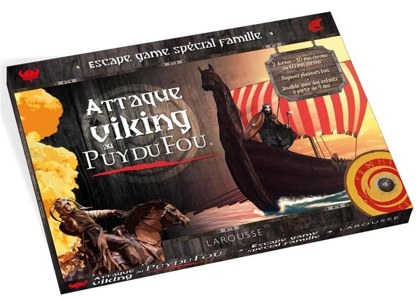 Escape game spécial famille ; attaque viking au Puy du Fou
