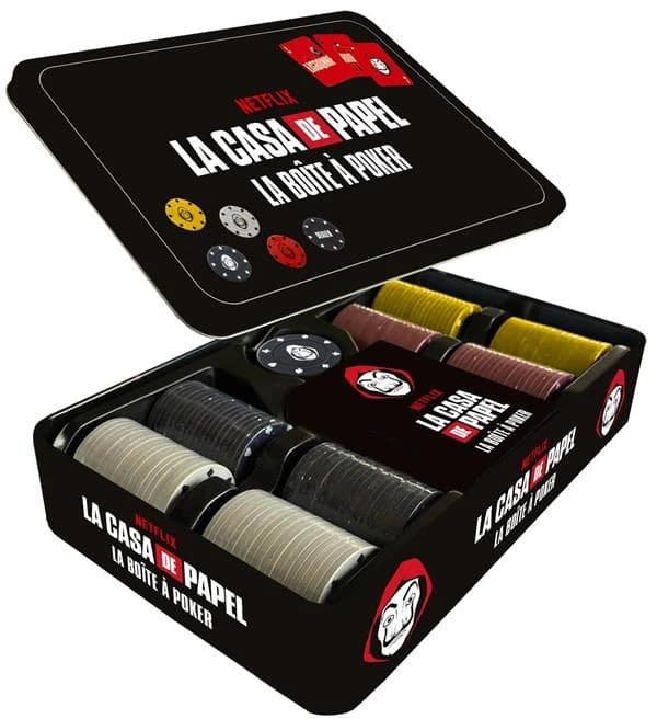 La casa de papel : la boite à poker