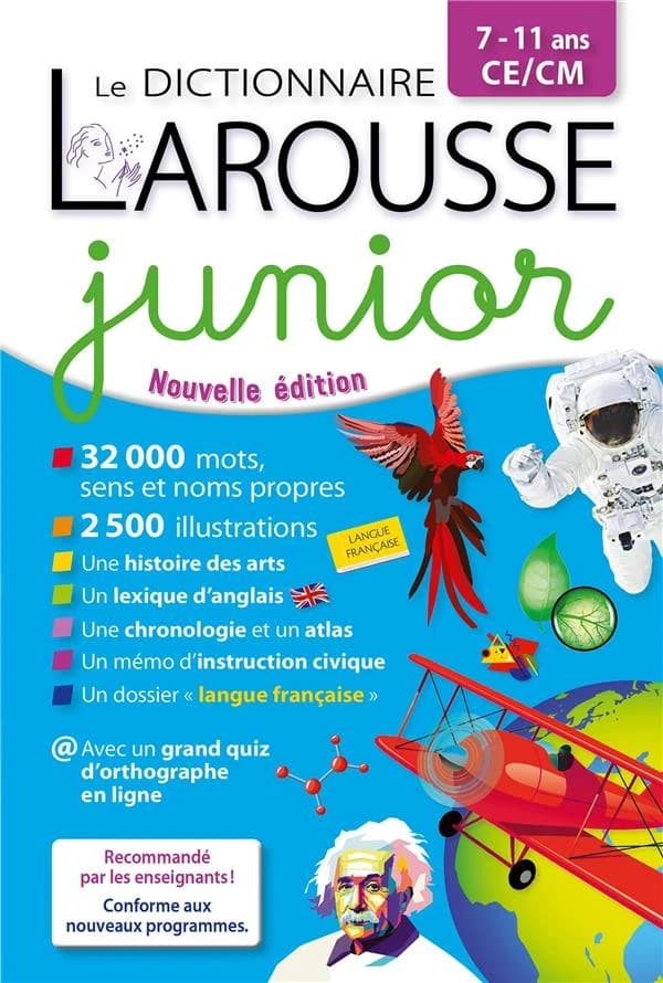 Le dictionnaire Larousse junior (Nouvelle éd.)