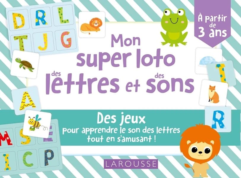 Mon super loto des lettres et des sons : [Image didactique]