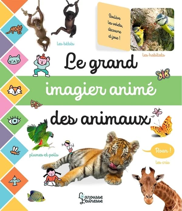 Le grand imagier animé des animaux