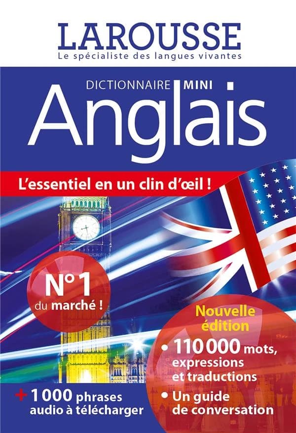 Anglais mini dictionnaire : français-anglais, anglais-français (Nouvelle éd.) : English mini dictionary : French-English, English-French