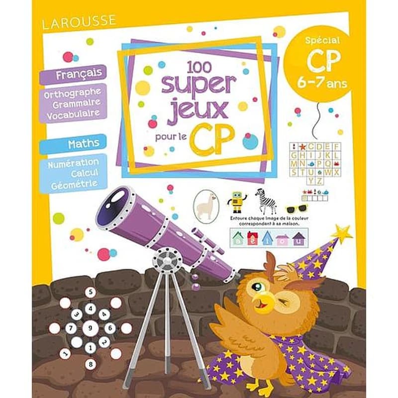 100 SUPER JEUX POUR LE CP