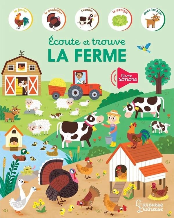 Écoute et trouve la ferme