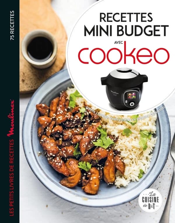 Recettes mini budget avec Cookeo : les petits livres de recettes Moulinex