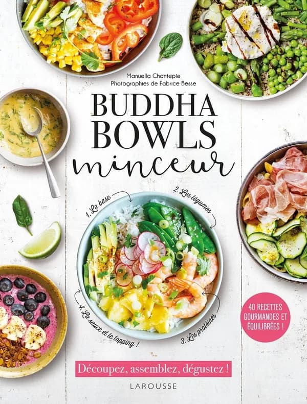 Buddha bowls minceur : 40 recettes gourmandes et équilibrées