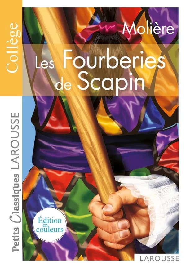 Les fourberies de Scapin : comédie (Éd. en couleurs) Molière ; édition présentée, annotée et commentée par Loïc Valentin,...