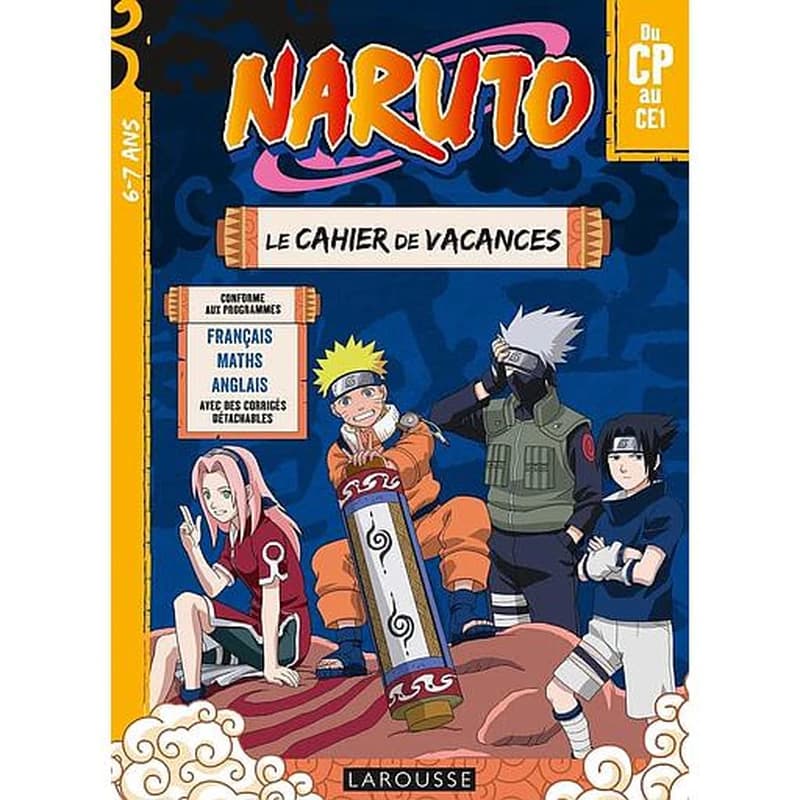 Naruto ; le cahier de vacances ; du CP au CE1