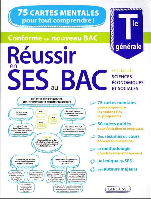 Réussir en SES au bac ; terminale générale