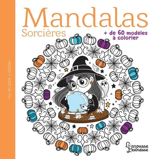 Mandalas sorcières : + de 60 modèles à colorier : [Album à colorier]
