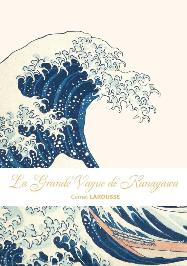 Carnet Larousse : la grande vague de Kanagawa