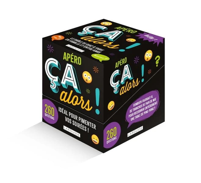 Apéro ça alors ! Le drôle de quiz à faire en famille et entre amis