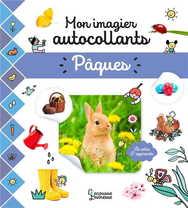 Pâques : mon imagier autocollants : [Autocollant]