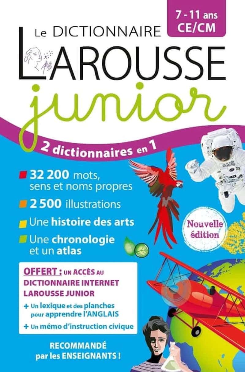 Le dictionnaire Larousse junior (Nouvelle éd.)
