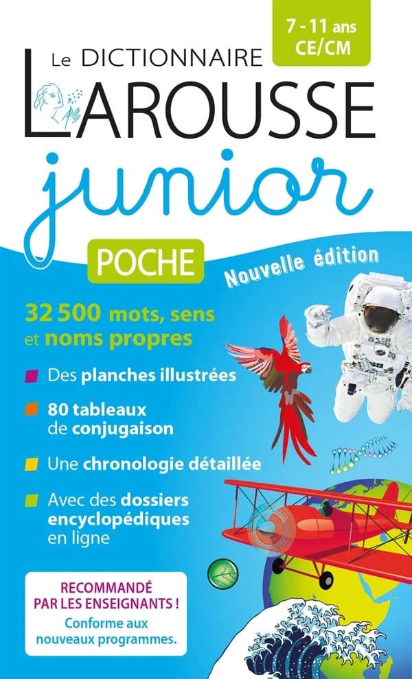 Le dictionnaire Larousse junior poche CE