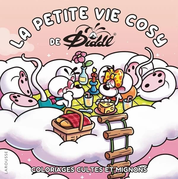 La petite vie cosy de Diddl : Coloriages cultes et mignons