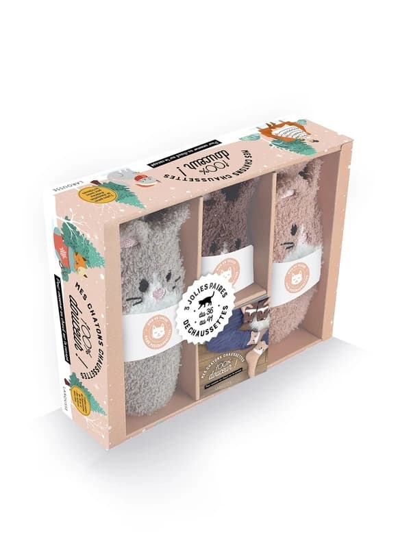 Mes chatons chaussettes 100% douceur !