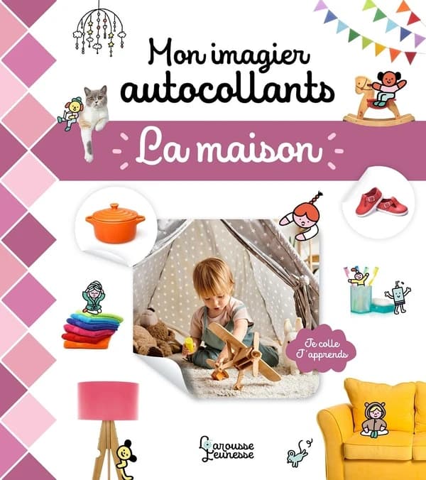 Mon imagier autocollants : La Maison