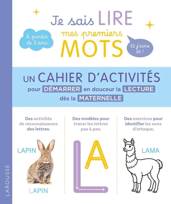 Je sais lire mes premiers mots et j'aime ça ! : Le cahier d'activités