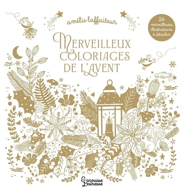 Merveilleux coloriages de l'Avent