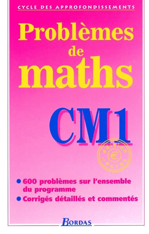 Problèmes de maths ; CM1 ; fichier photocopiable