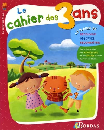 Le cahier des 3 ans