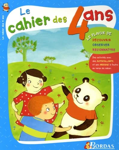 CAHIER DES 4 ANS