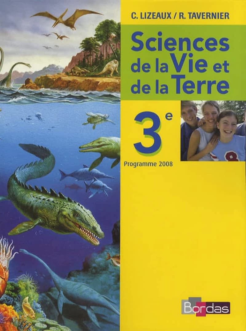 Sciences de la Vie et de la Terre 3e : Programme 2008