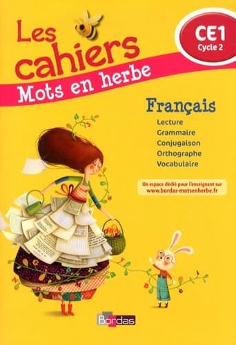 MOTS EN HERBE CE1 * CAHIER D'EXERCICES