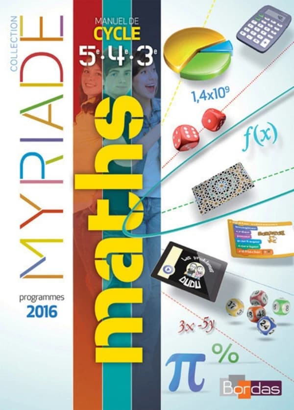 Maths : manuel de cycle 4 : programme 2016