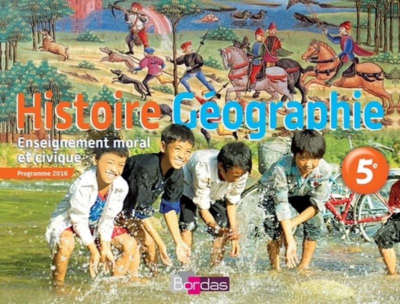 Histoire-géographie, enseignement moral et civique, 5e : programme 2016