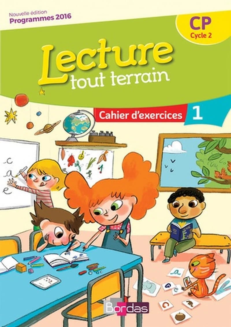 LECTURE TOUT TERRAIN : CP ; cahier d'exercices Tome 1 (édition 2017)