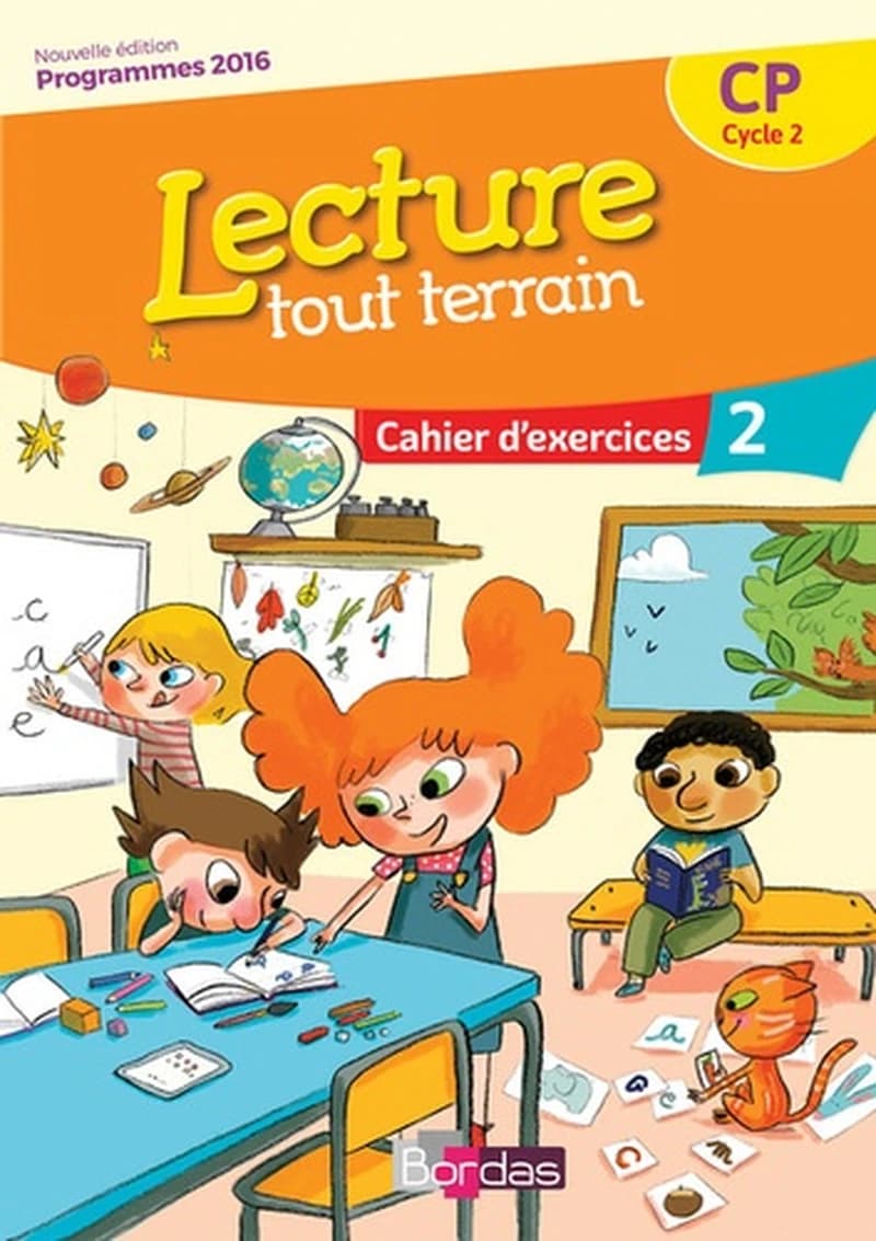 LECTURE TOUT TERRAIN : CP ; cahier d'exercices Tome 2 ; programmes 2016