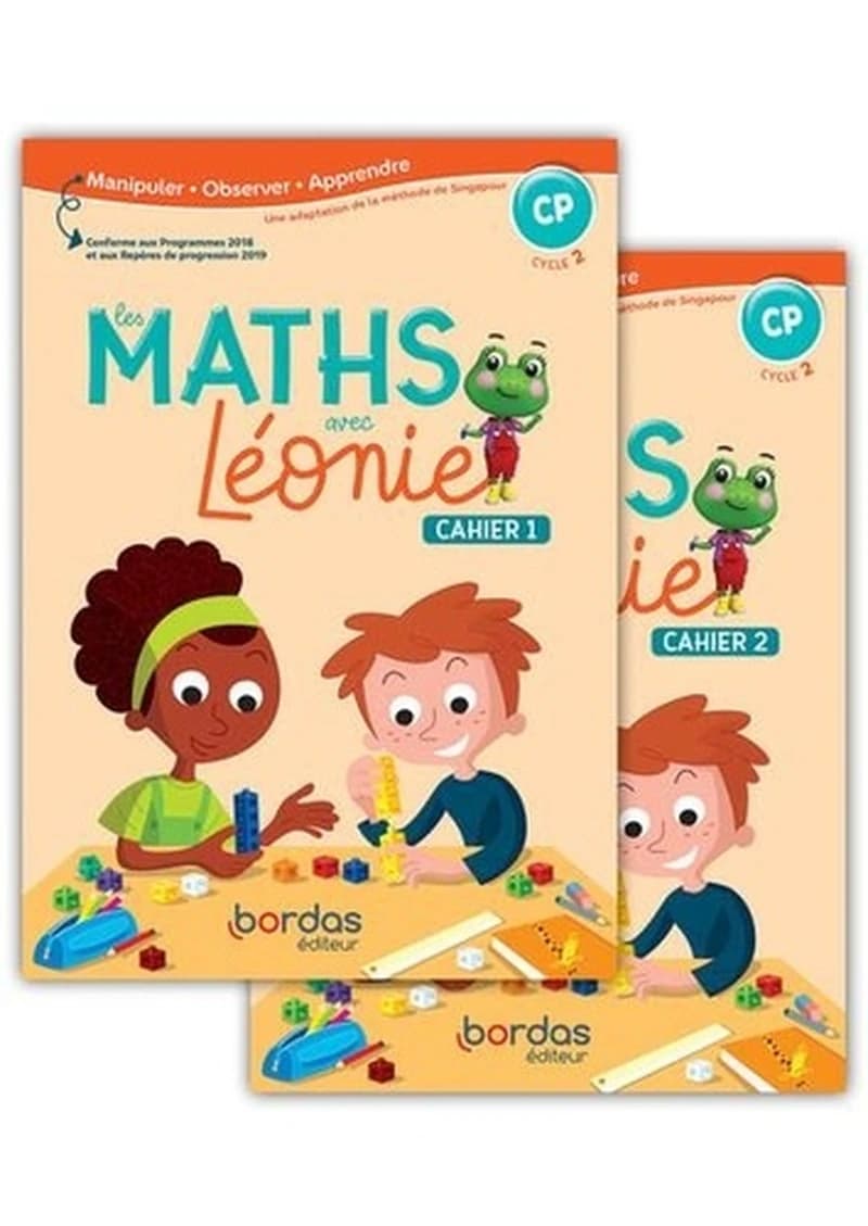 Les maths avec Léonie : CP ; cahier de l'élève (édition 2019)