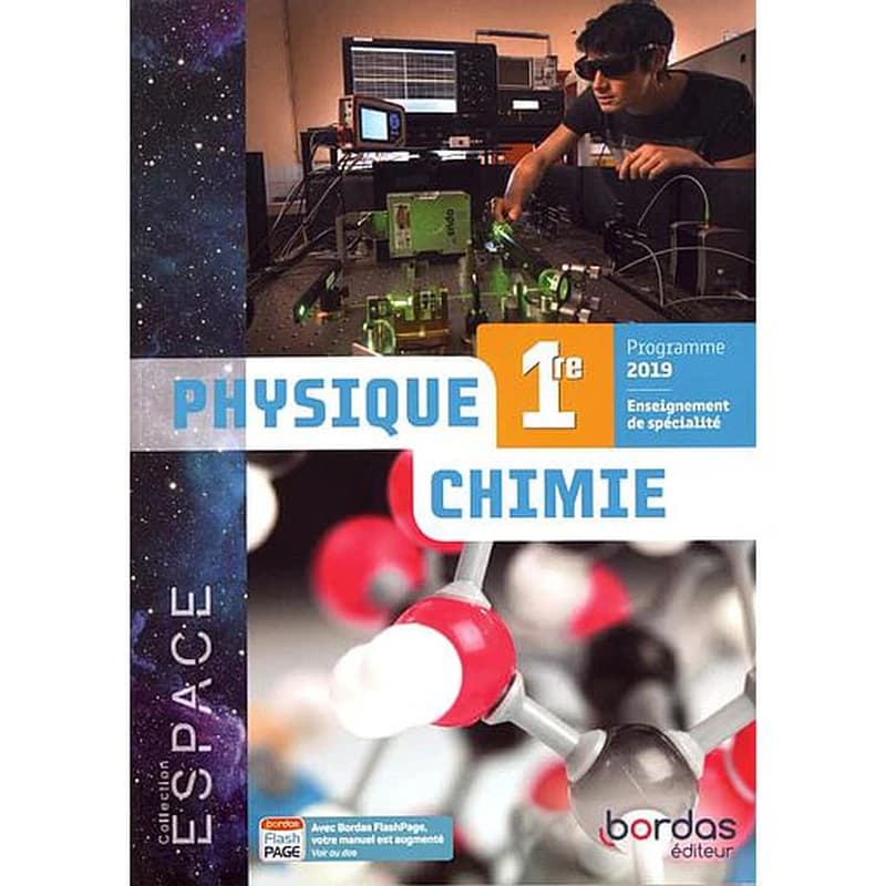 Physique, chimie : 1re : programme 2019 : enseignement de spécialité