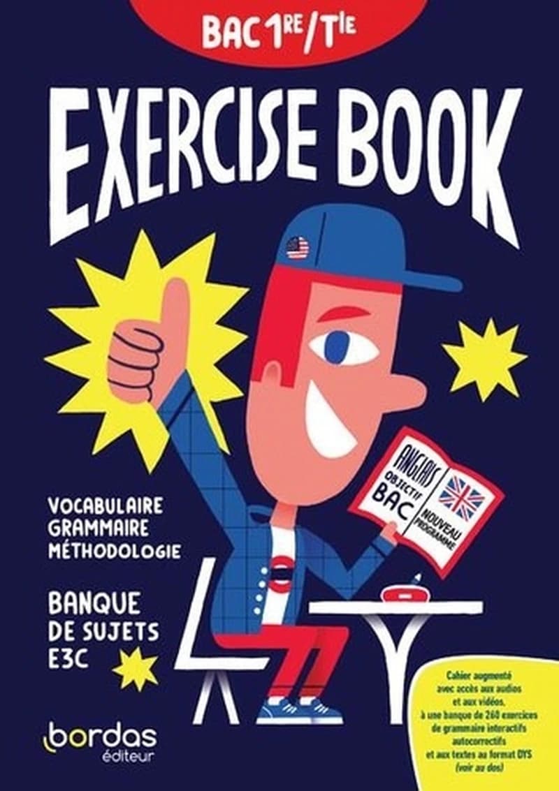 Exercise book Anglais 1re