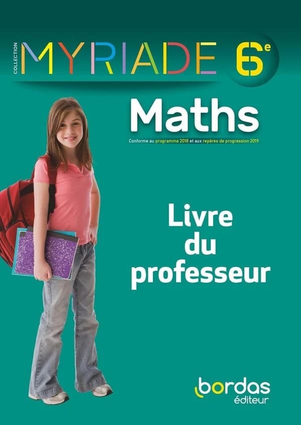 Myriade Mathématiques 6e 2021