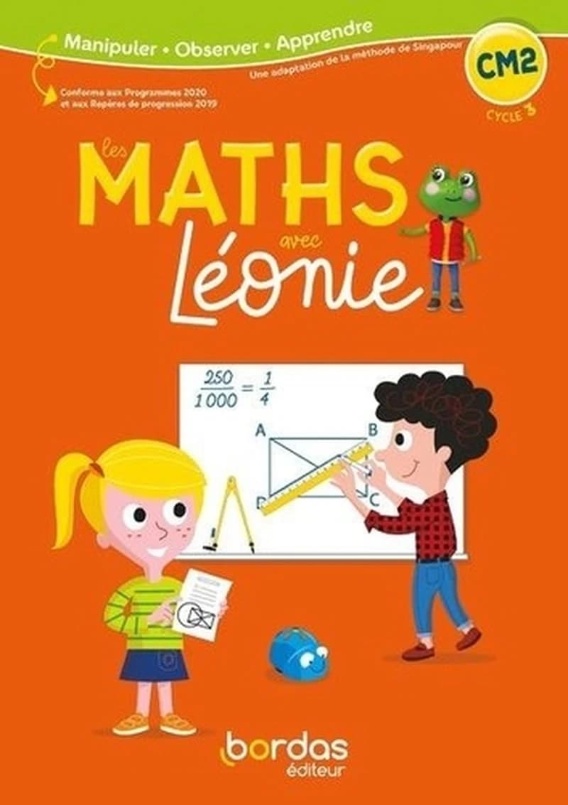 Les maths avec Léonie : CM2 ; cahier de l'élève (édition 2023)